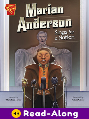 cover image of Marian Anderson Sings for a Nation